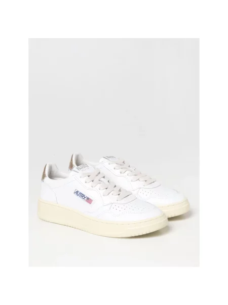 AUTRY sneakersy skórzane Medalist Low białe