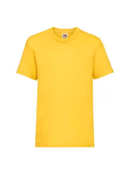 Tricou copii Fruit Of The Loom galben