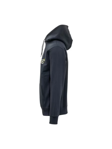 Bluza z kapturem Drole De Monsieur niebieska
