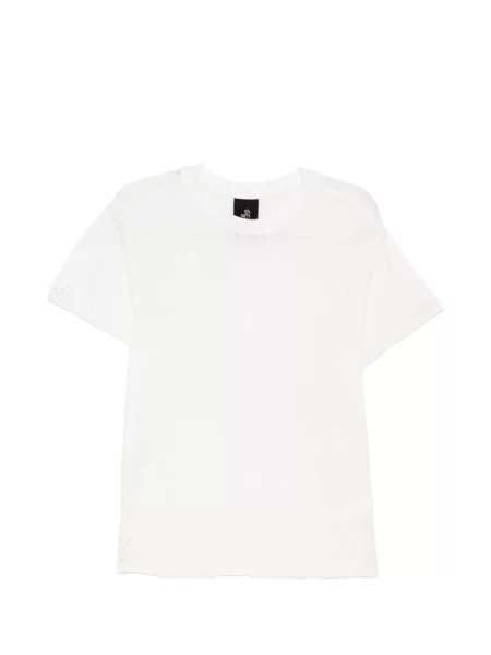 Tricou Thom Krom zdrențuiți alb