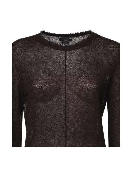 Sweter Pinko brązowy