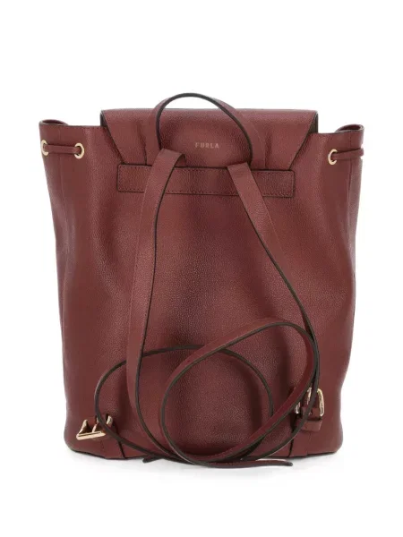 Rucsac Furla din piele roșu