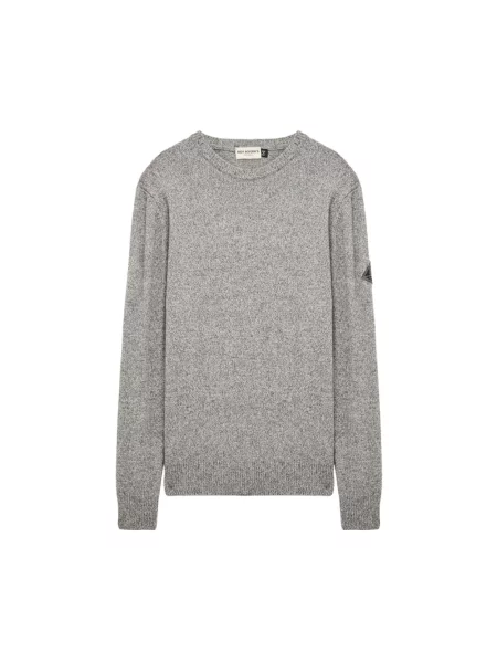 Sweter Roy Rogers z kaszmiru szary