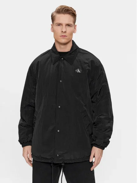 Calvin Klein Jeans Geacă Skater negru