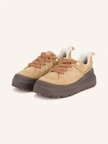 UGG sneakersy zamszowe M Heritage Utility Sneaker Knoll brązowe