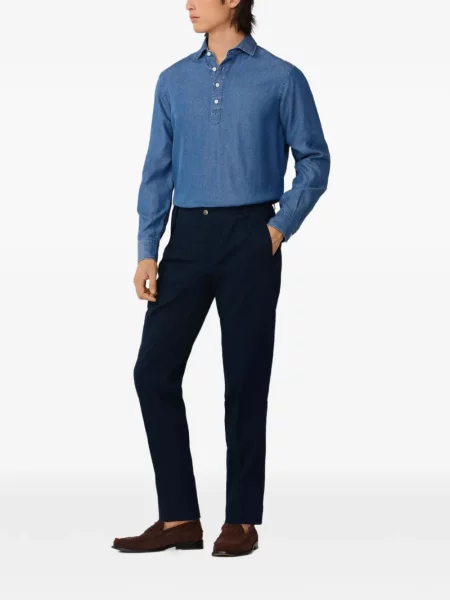 Pantaloni Hackett London albastru