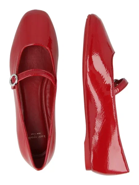 Kate Spade Balerini cu glezna roşu închis
