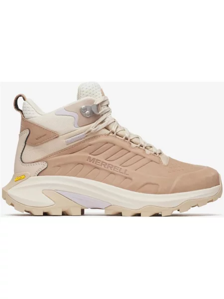 Buty trekkingowe Merrell Moab Speed 2 Leather Mid Waterproof Różowy Blady 37 beżowy