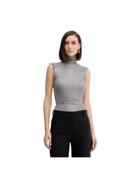 Sweter Simona Corsellini szary
