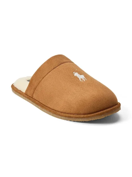 Polo Ralph Lauren papuci de casa Klarence maro