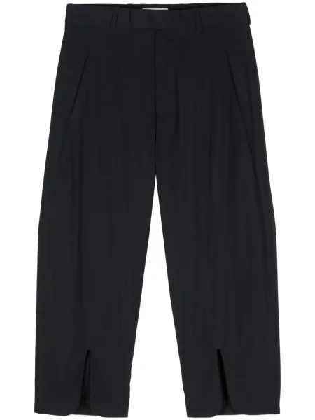 Cropp pantaloni Craig Green din poplin albastru