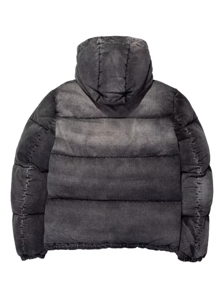 Kurtka jeansowa Purple Brand z kapturem czarna