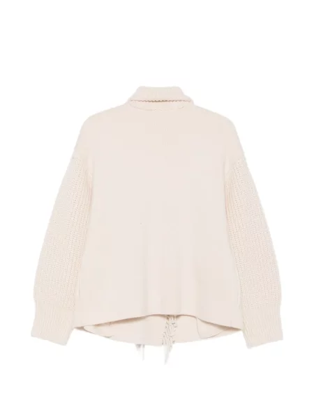Gulerat cardigan Frame cu franjuri