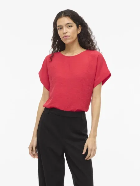 Vila Koszulka VIJosa Kobiety 34 czerwony