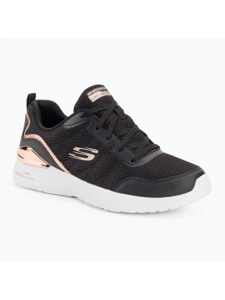 Дамски обувки за тренировка SKECHERS Skech-Air Dynamight The Halcyon black/rose gold черно