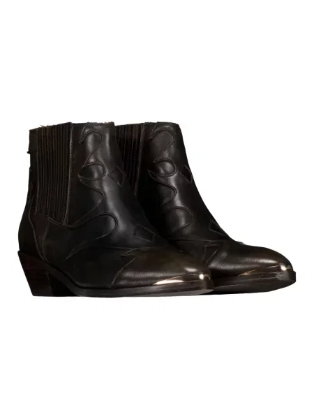 Buty do kostki Toral zamszowe szare