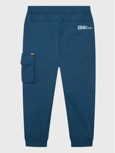 Outdoorové kalhoty Jack Wolfskin modré