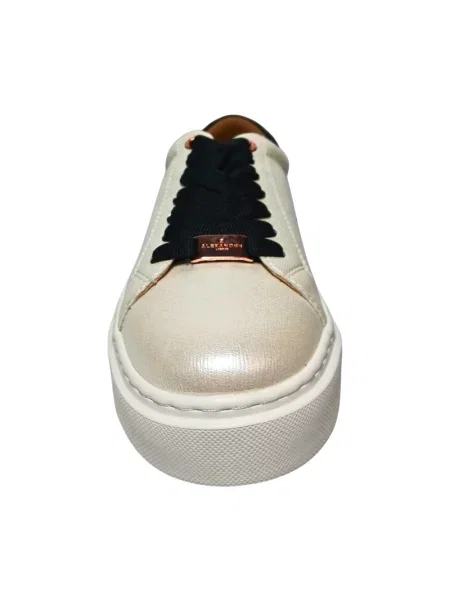 Sneakersy Alexander Smith skórzane białe