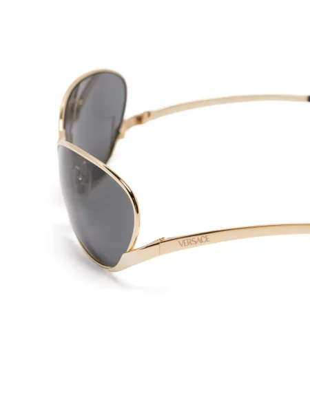 Saulės akiniai Versace Eyewear auksinė