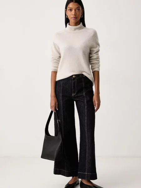 MM by Max Mara női gyapjú pulóver MMLCARIOCA bézs