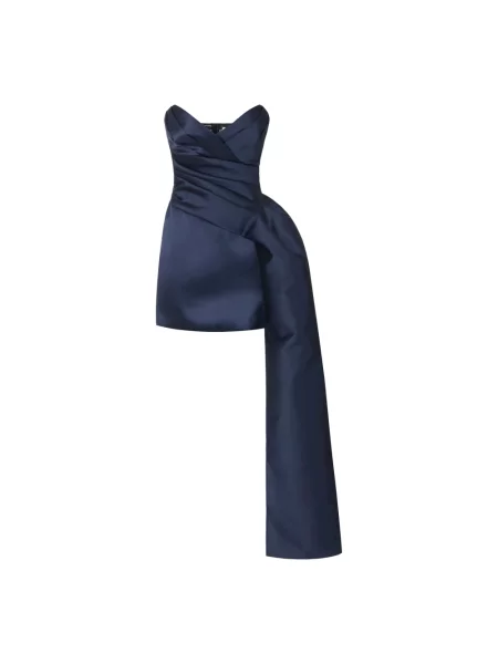 Sukienka mini Elisabetta Franchi niebieska