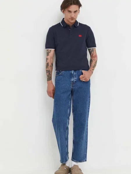 Polo majica Hugo modra