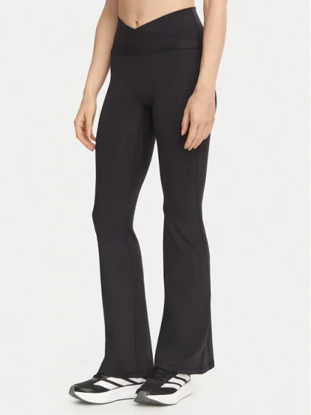 Leggings Adidas cu dungi negru