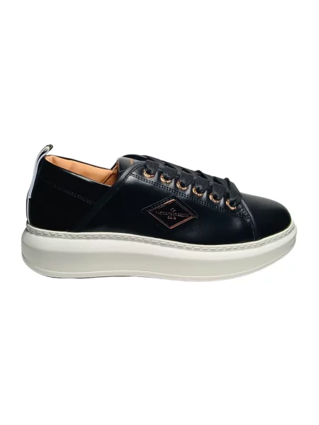 Sneakersy Alexander Smith skórzane czarne