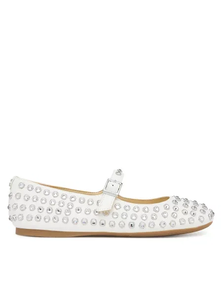 Μπαλαρίνες Guess FLTKDL λευκό