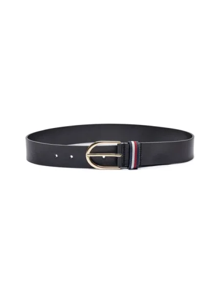 Bőr öv Tommy Hilfiger kék