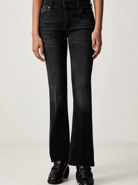 7 FOR ALL MANKIND flare traperice za žene crna