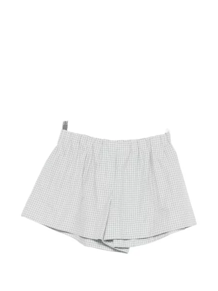 Szorty Brandon Maxwell w kratkę szare