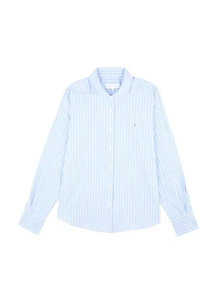 Scalpers Bluză Davis albastru deschis alb