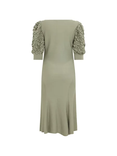 Rochie midi Alberta Ferretti verde
