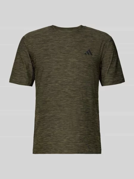 T-shirt z nadrukiem etykiety Adidas Training
