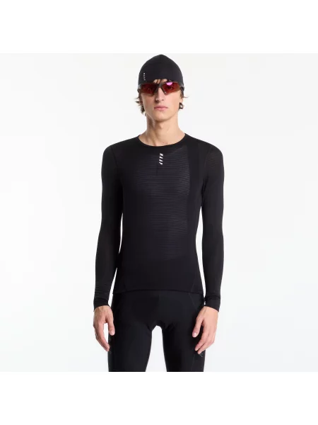 Tricou MAAP TEAM Thermal LS Base Black M negru