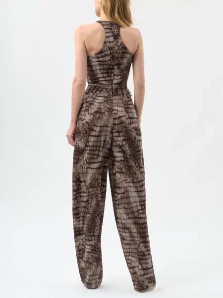 Комбінезон Elisabetta Franchi коричневий