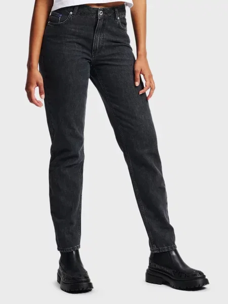 Прямые джинсы Karl Lagerfeld Jeans черные