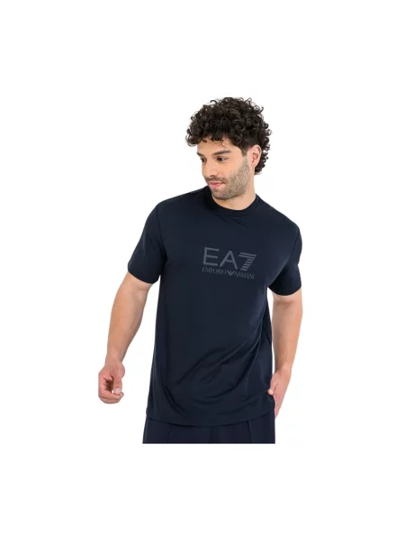 Koszulka Emporio Armani Ea7 niebieska
