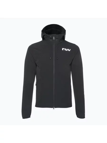 Cyklistická bunda Northwave Rampage Lightshell černá