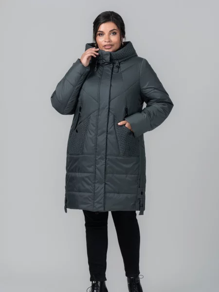 Зимова куртка All Posa темно-синій синя