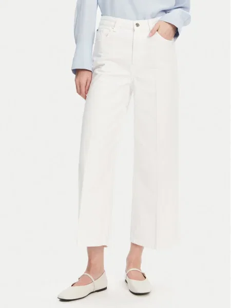 Tommy Hilfiger Дънки Wide Leg бял