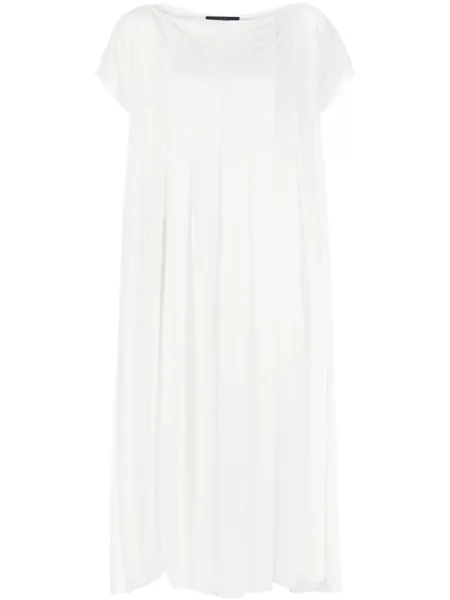 Sukienka midi Gianluca Capannolo plisowana do kolan garniturowa