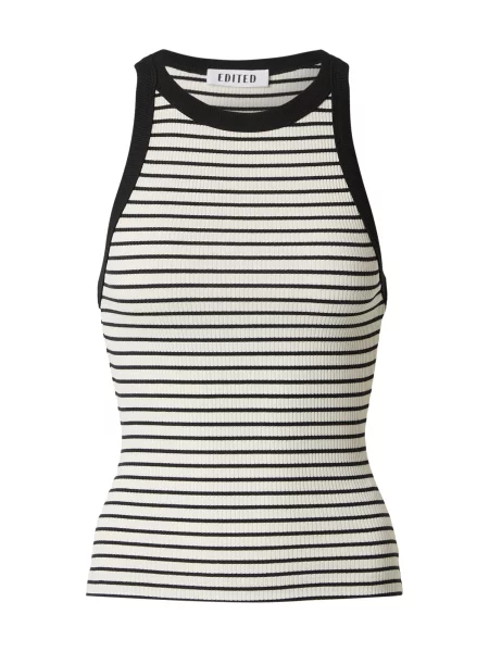 EDITED Top Orelia negru alb
