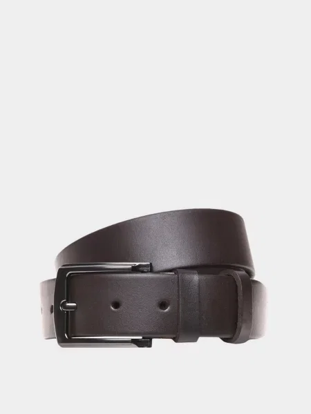 Кожаный ремень Borsa Leather коричневый