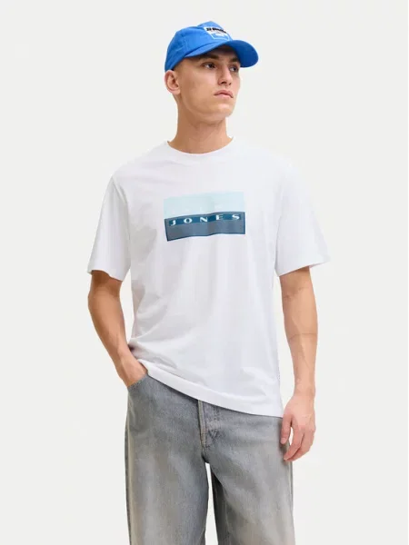 Тениска Jack & Jones бяло