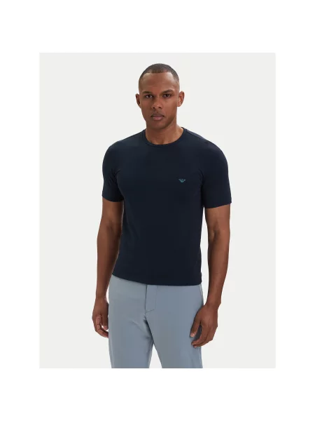 Emporio Armani Underwear Majica Mornarsko modra