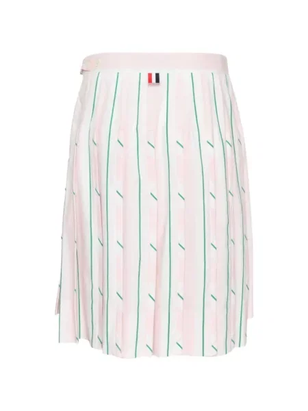 Fusta mini Thom Browne roz