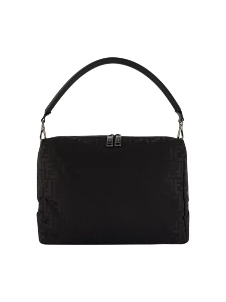 Duża torebka Fendi czarna