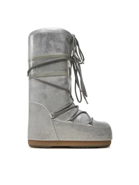 Moon Boot Cizme de zăpadă Icon Glitter argintiu